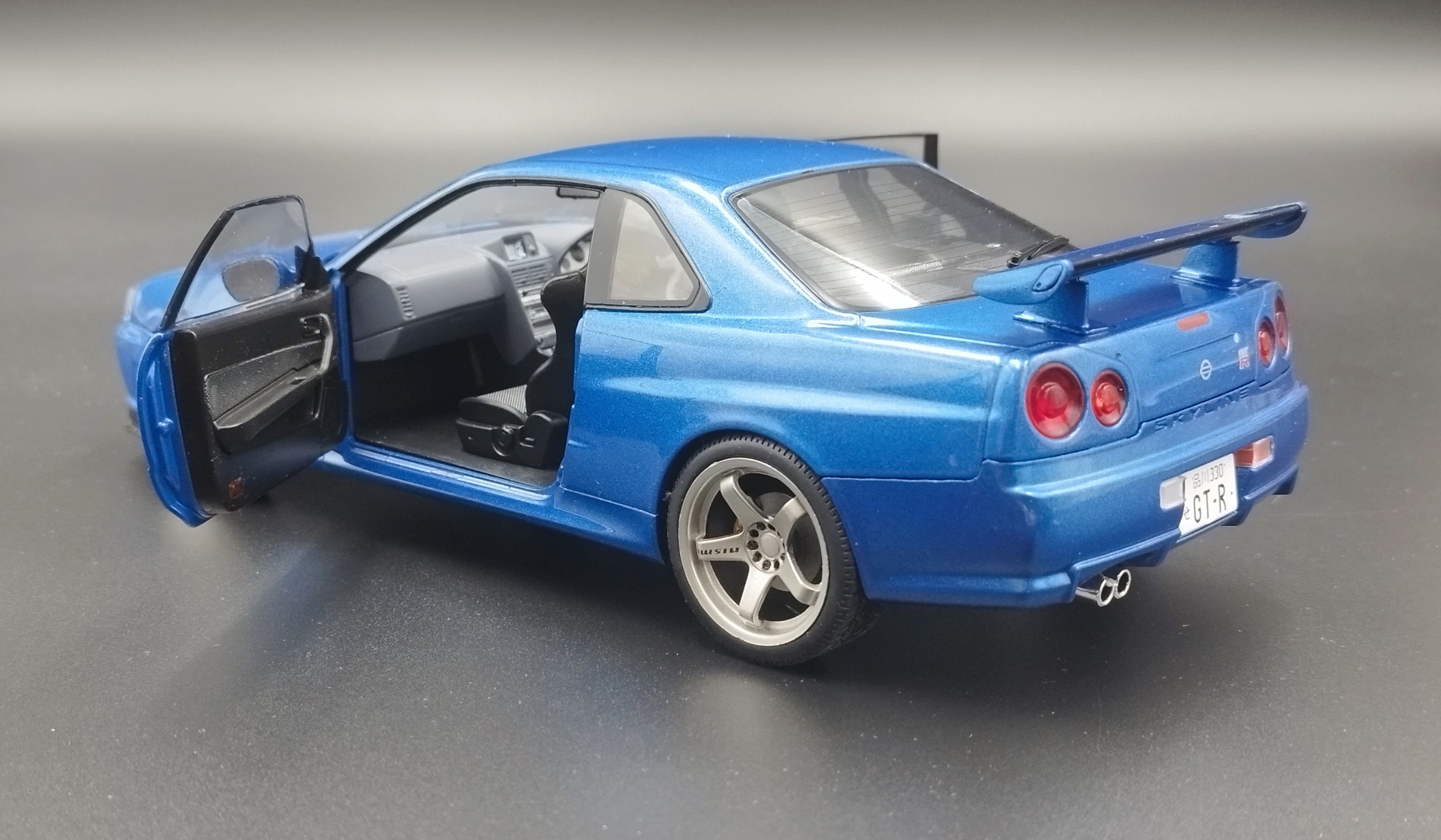 1:18 Solido 1999 Nissan S kyline (R34) GT-R  Model Nowy