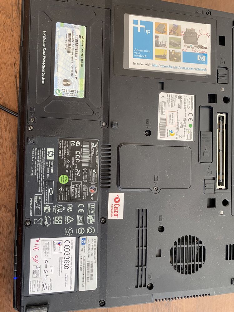 Ноутбук hp compaq nc6220