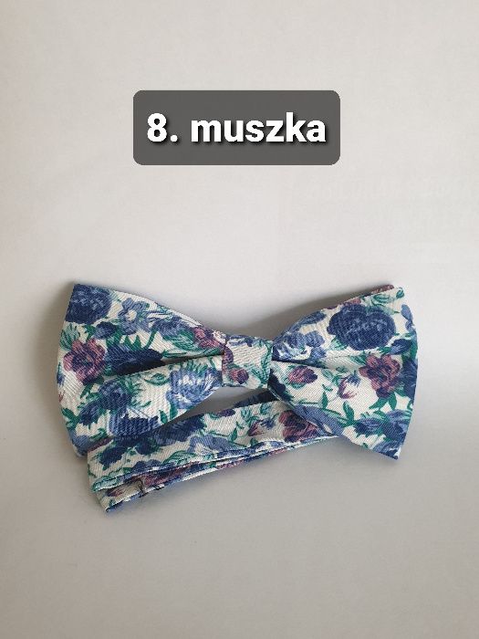 Muszki i poszetki klasyczne, męskie, nowe