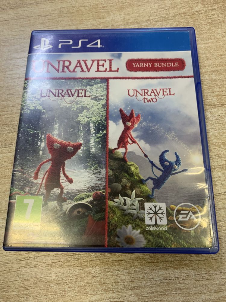Unravel 1 i 2 gra do ps 4