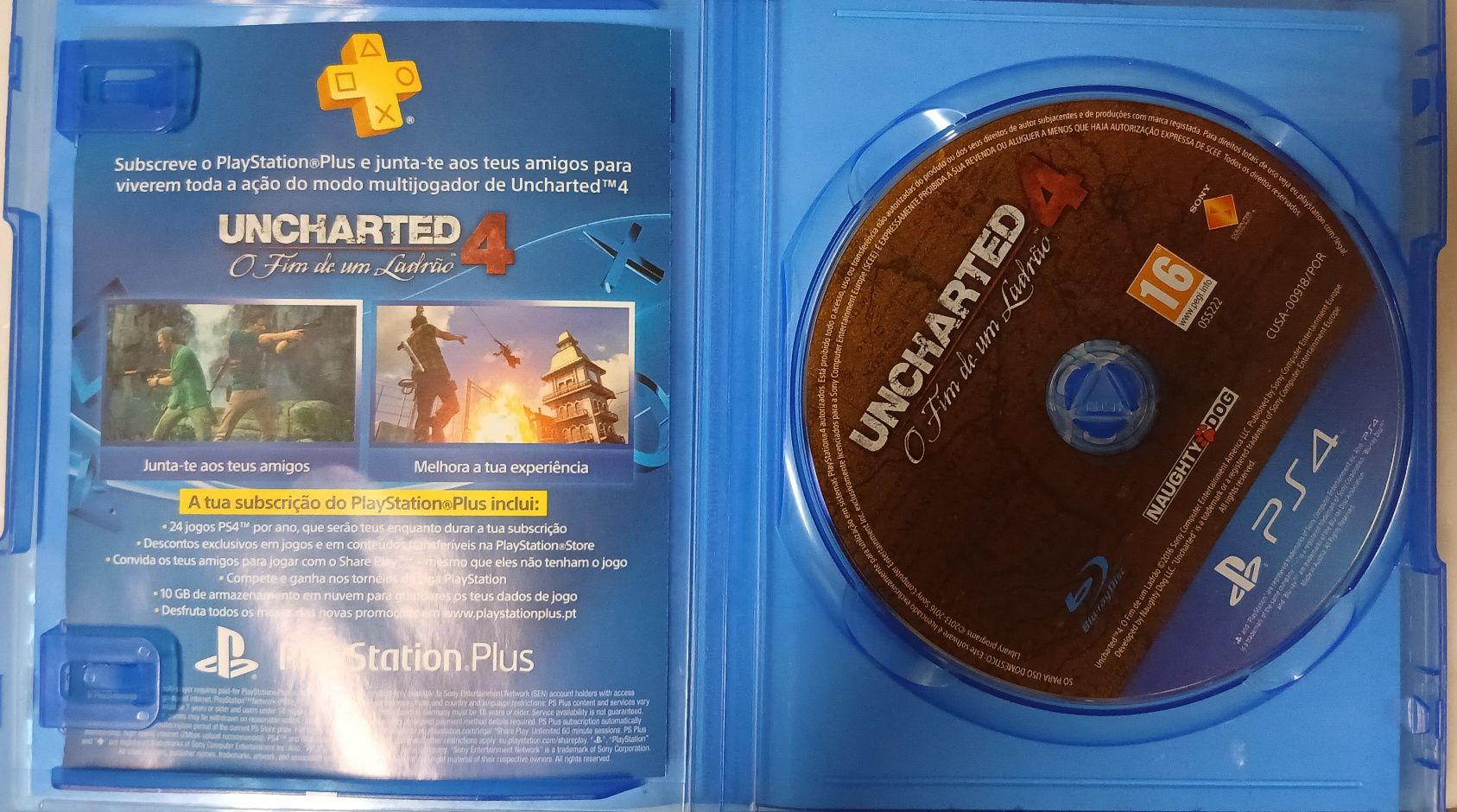 Uncharted 4 para ps4
