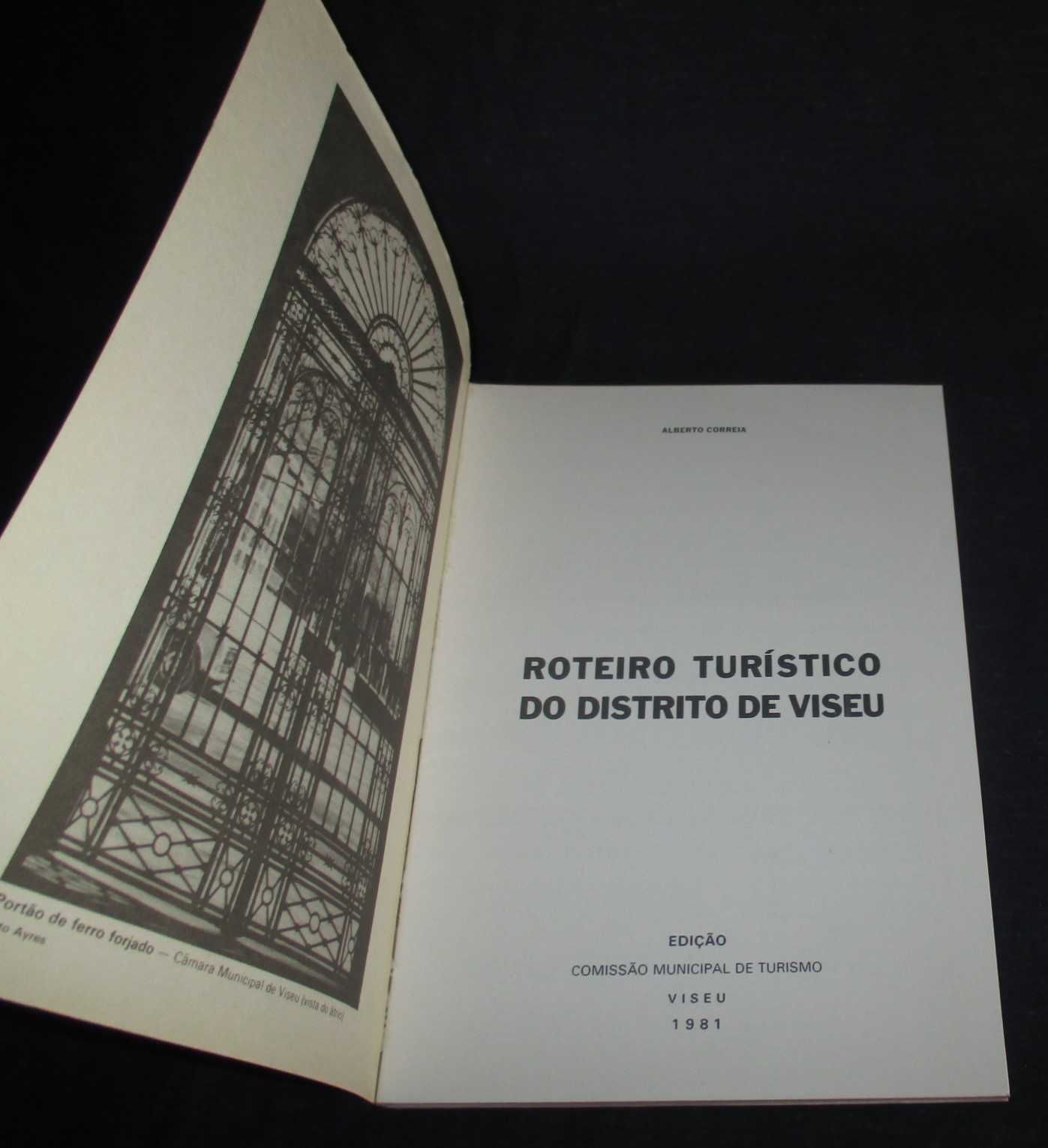 Livro Roteiro Turístico do Distrito de Viseu Alberto Correia