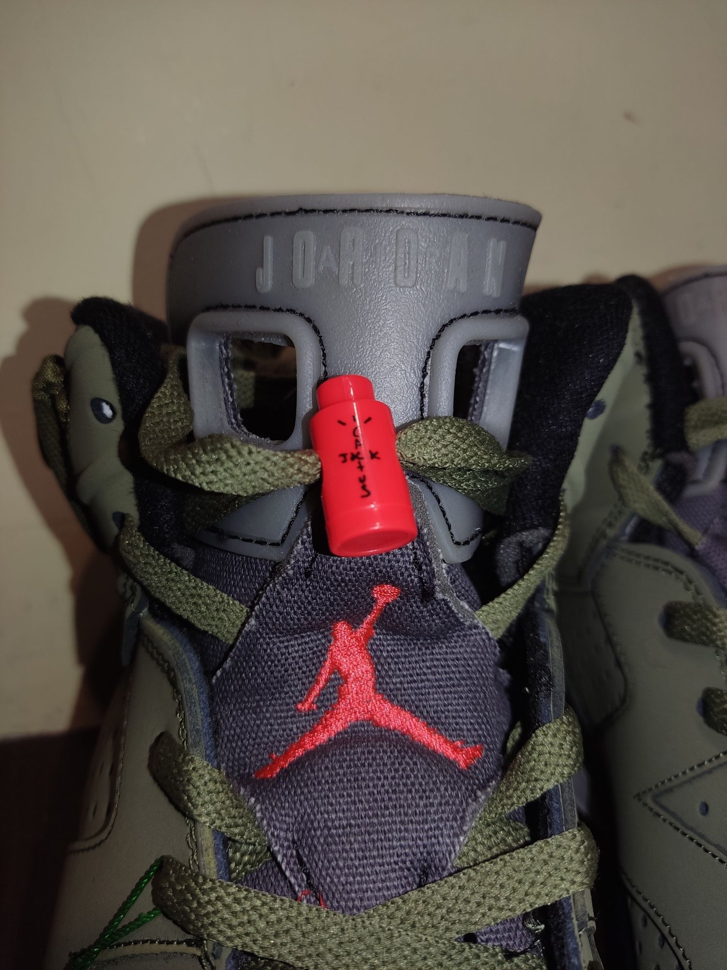 Travis Scott x Air Jordan 6 Retro GS 'Olive'