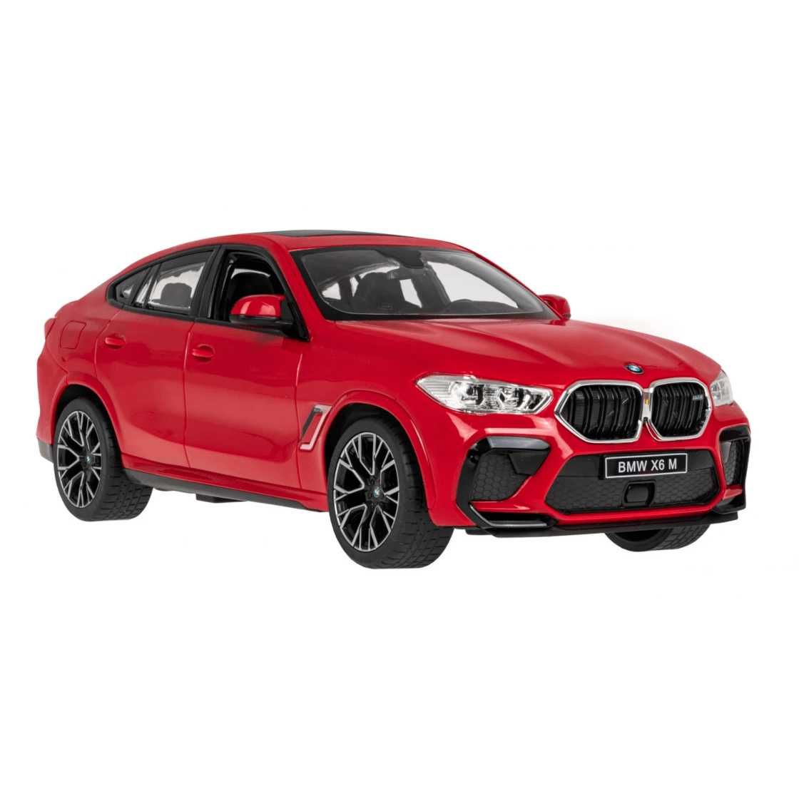 BMW X6M czerwone Rastar model 1:14 Zdalnie sterowane auto Pilot 2,4GHZ
