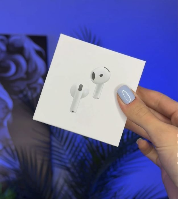 Навушники  Apple AirPods 4 (2025) + ANC (з шумодавом) + (iOS 18+)