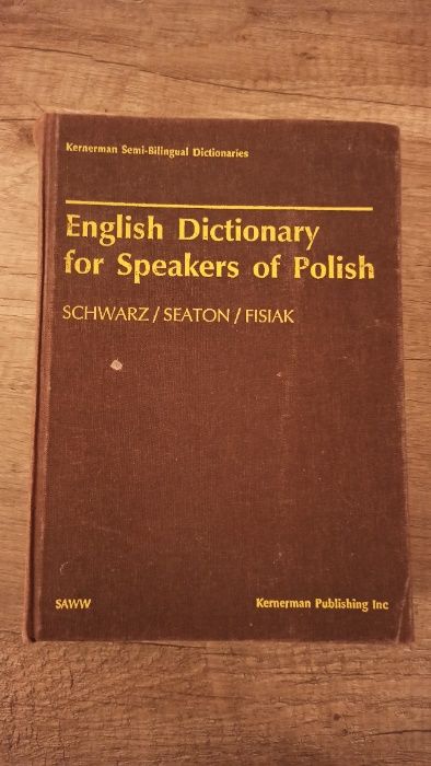 English Dictionary for speakers of Polish