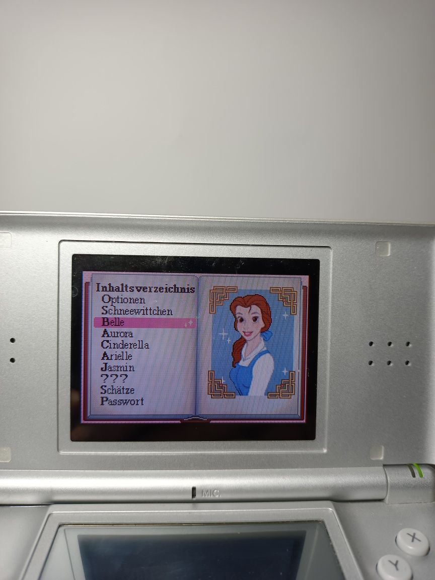 Disney Princessa Nintendo GameBoy Advance