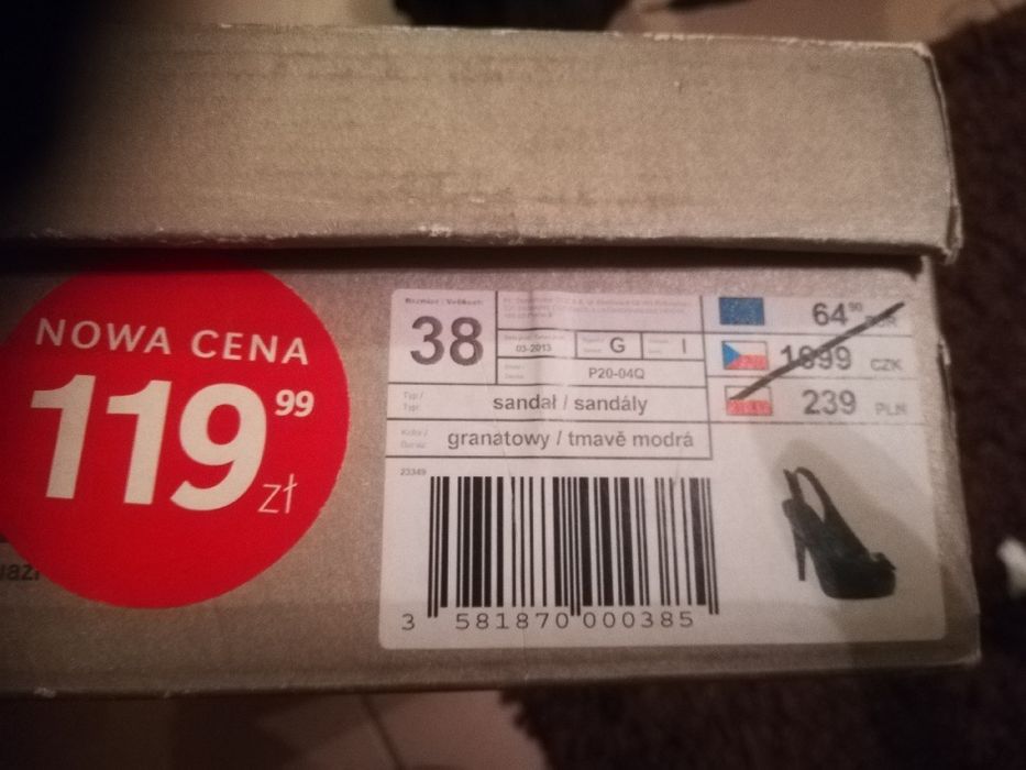 Buty damskie na obcasie