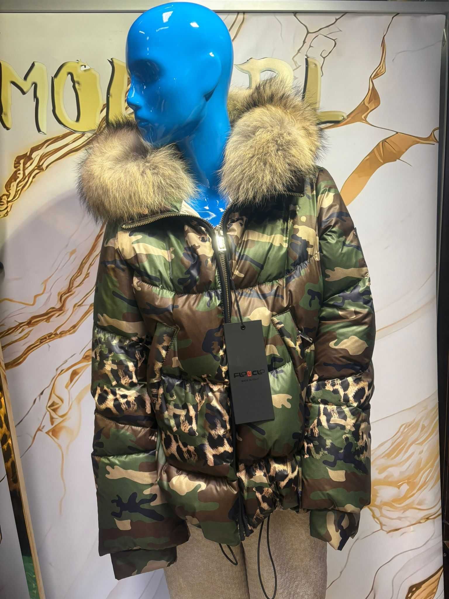 Ekskluzywna premium kurtka  moro marki Flo&Clo  s-m