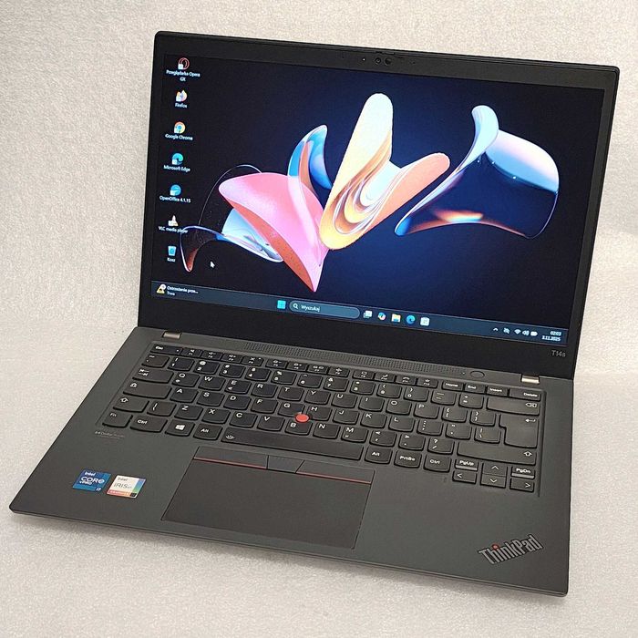 Lenovo T14s gen.2 Intel Core i7 Ram 32 GB SSD 256 GB Windows 11 Dotyk
