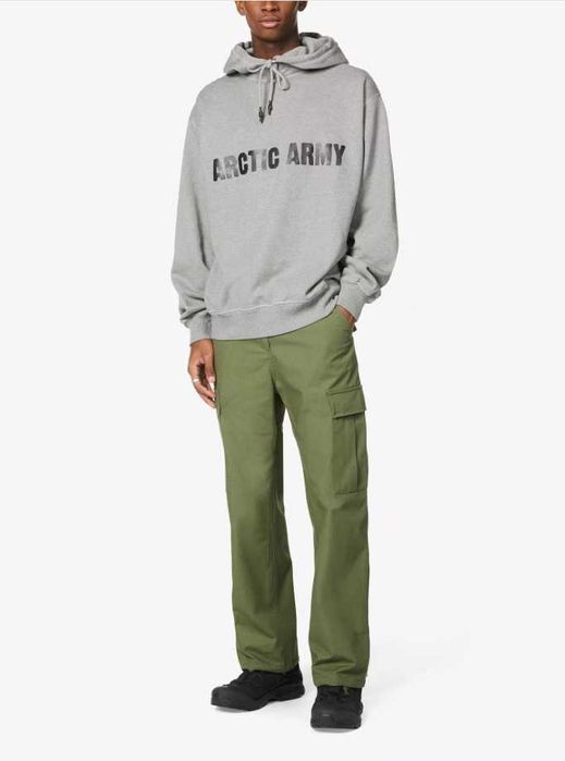 Arctic army, оверсайз преміум худу