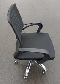 Krzesło biurowe obrotowe - czarne