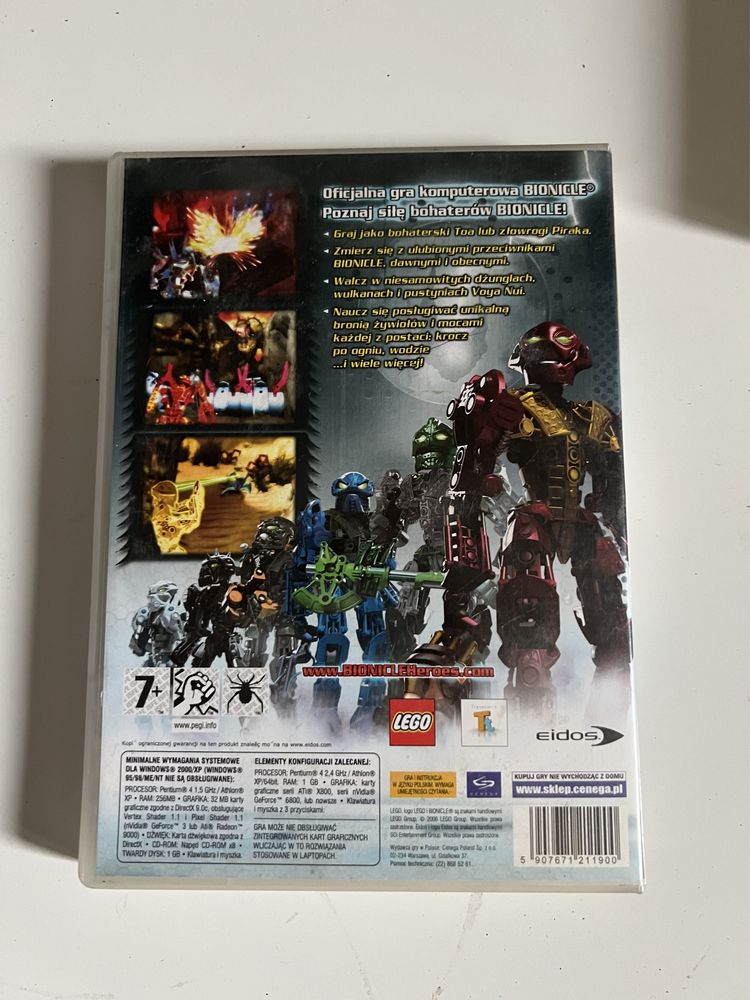 Gra Komputerowa Bionicle Heroes, PC