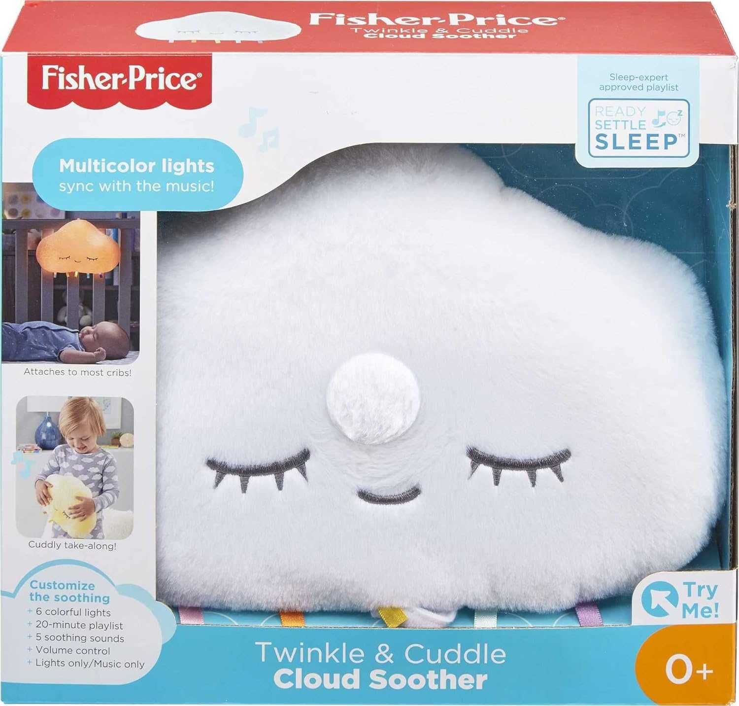 Fisher-Price Музыкальная тучка-ночник Солодкі сни GJD44