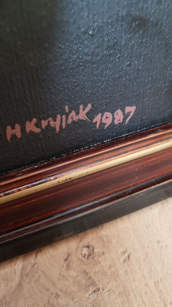 Obraz olejny H. Kryjak