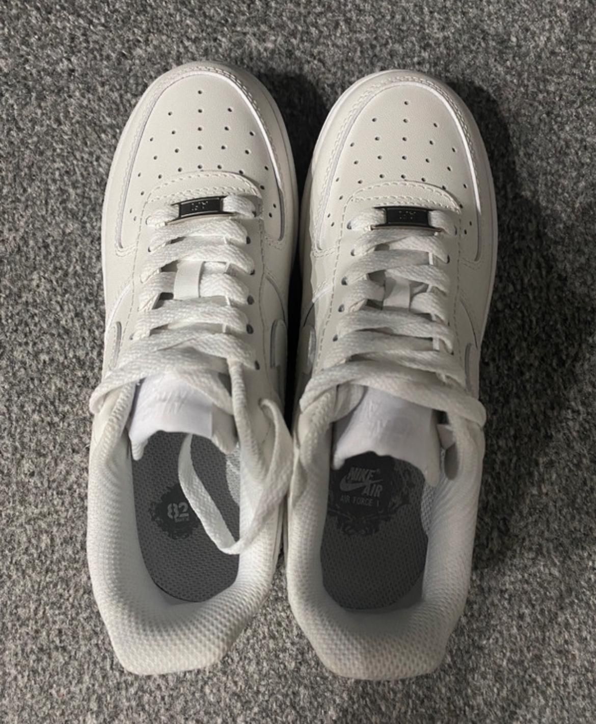 oryginalne nike air force 1 meskie buty nike cale biale trampki