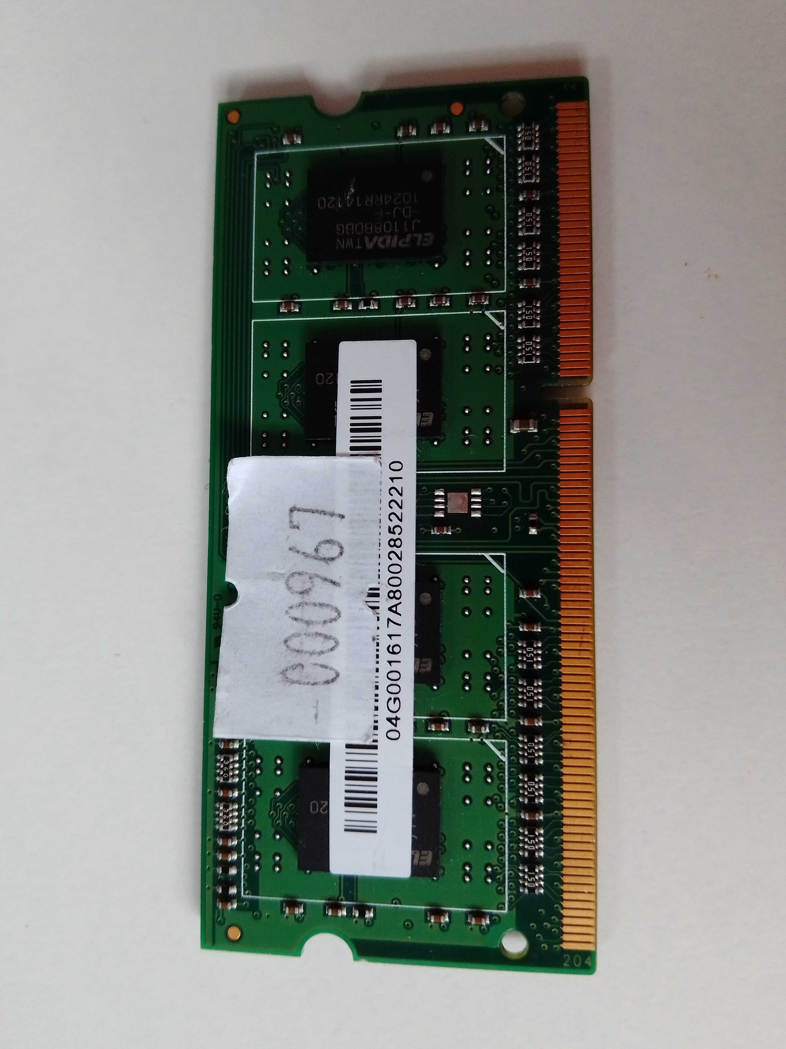 Pamięć RAM do laptopa DDR3 ASint SSY3128M8-EDJED 1GB (000967)