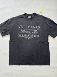 футболка Vetements Paris ss24 tee M L balenciaga