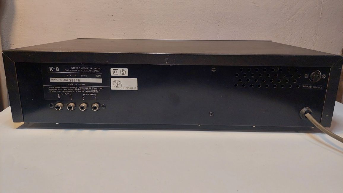 Luxman k8 deck magnetofon