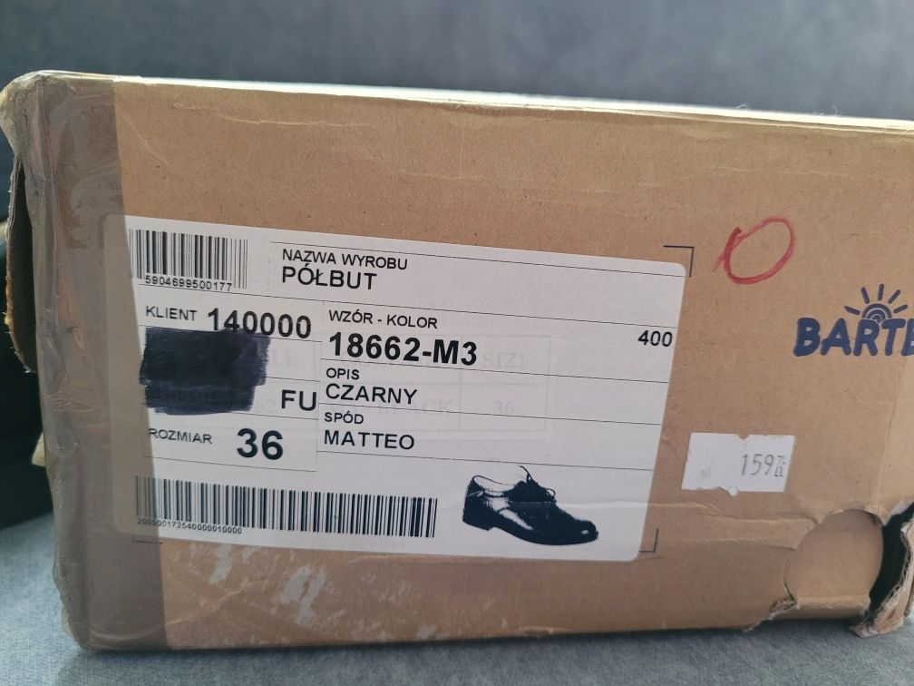 Buty chłopięce wizytowe idealne do komunii rozm 36