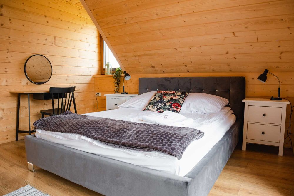 Domki Falsztyn Premium 9,10 osobowe. Jezioro Czorsztyńskie, Niedzica