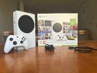 XBOX series s 512GB + kontroler + pelne okablowanie