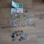 Stare monety i banknoty polskie niemieckie francuskie