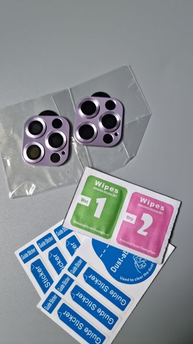 AFARER 2 Pack do iPhone 12 Pro Max, metalowa folia ochronna na aparat