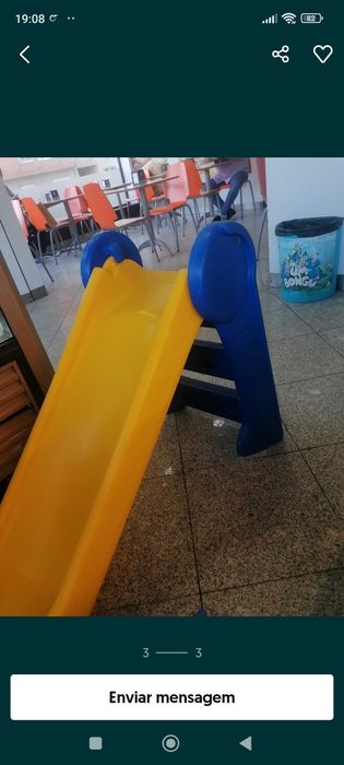 Escorrega Chicco para crianças