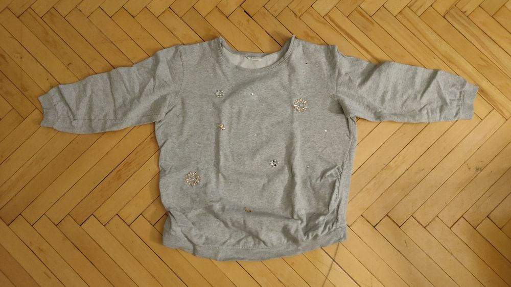 Bluza dresowa ciąża brzuszek hm mama