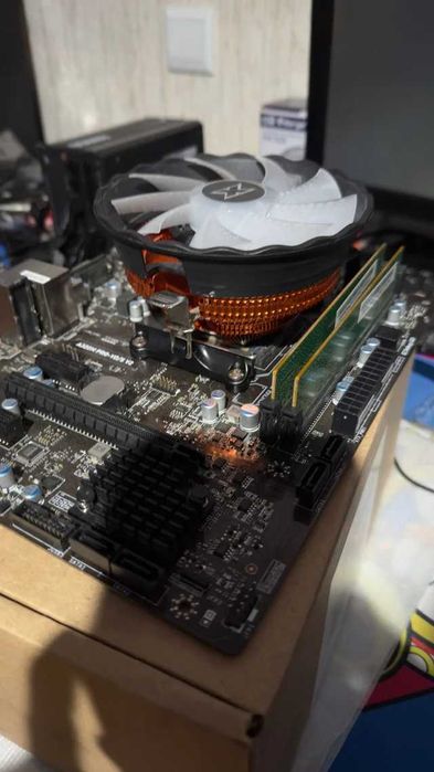 Motherboard MSI A320M Ryzen 5 2600 com 16gb RAm ddr4