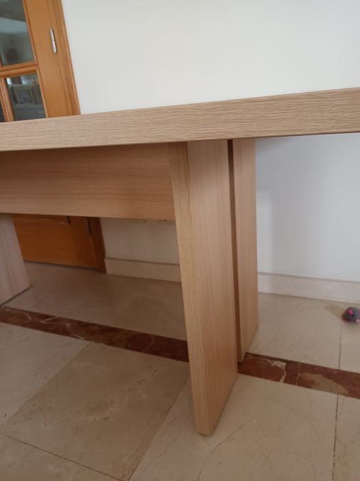 Mesas sala carvalho claro