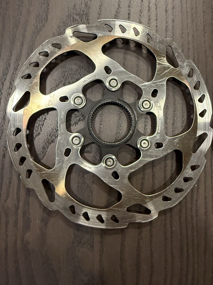 3 Tarcze hamulcowe Shimano 180 mm ice tech