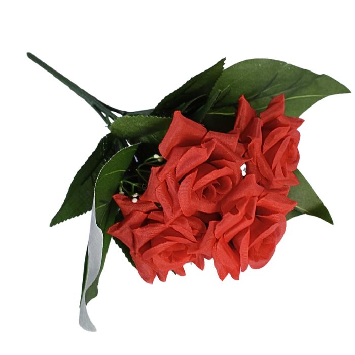 BUKIET RÓŻ Różyczki w bukiecie Sztuczne Kwiaty Na Piku Do Wazonu