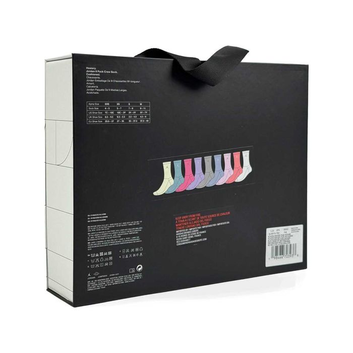 Подарунковий Box з шкарпетками Jordan JHN HOL 9PK |BJ0810-782| Оригін