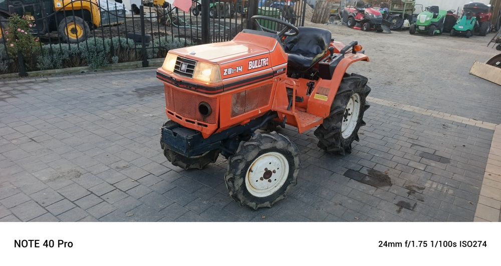 Traktorek ogrodowy Kubota Bultra b-14#4x4#dizel#hydraulika