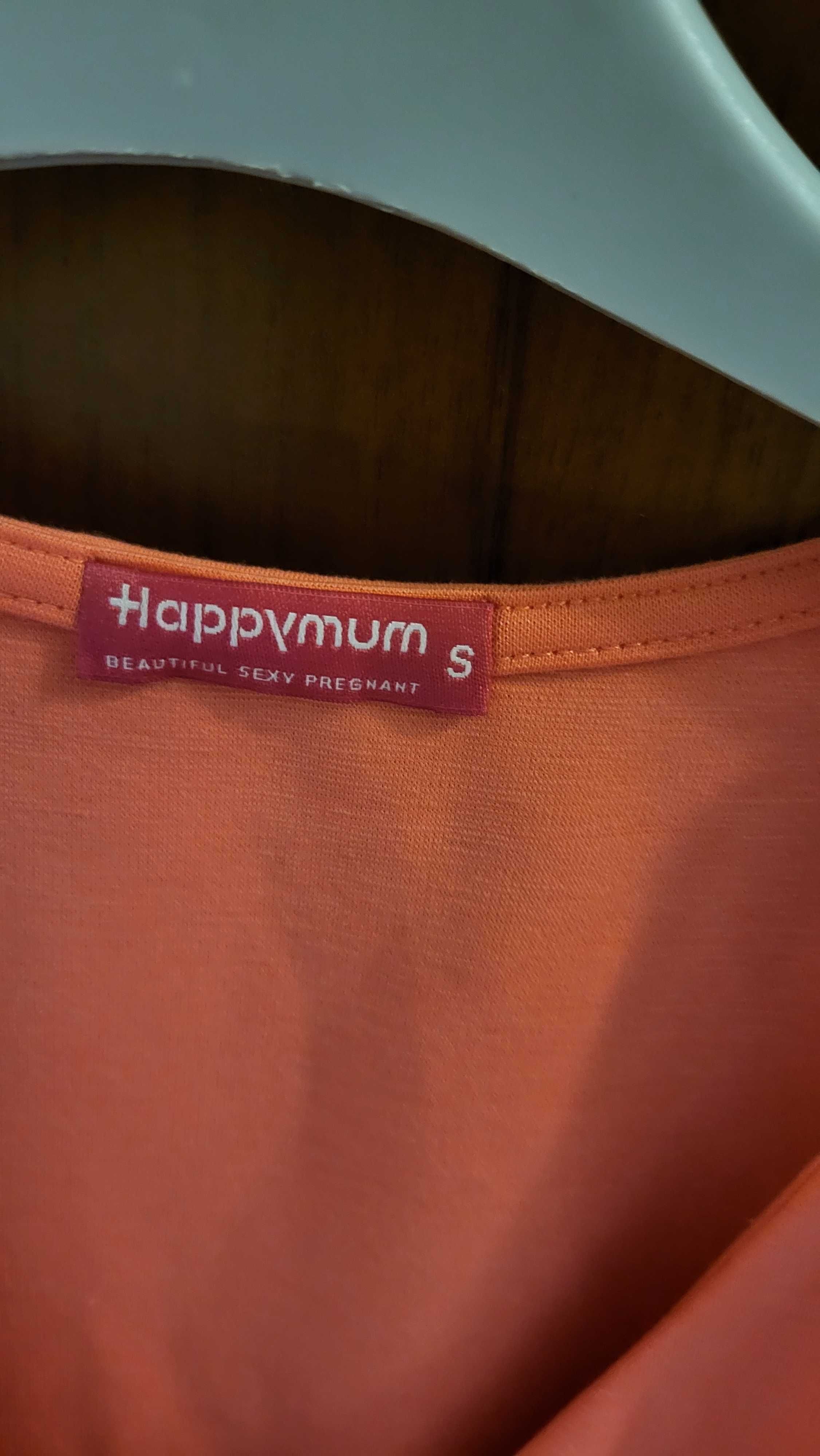 Koralowa sukienka do karmienia Happymum