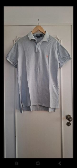 Polo Azul Claro Ralph Lauren - Homem M