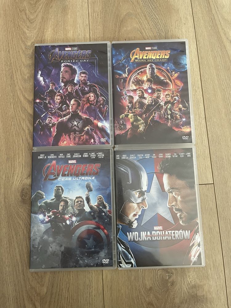 Avengers dvd zestaw