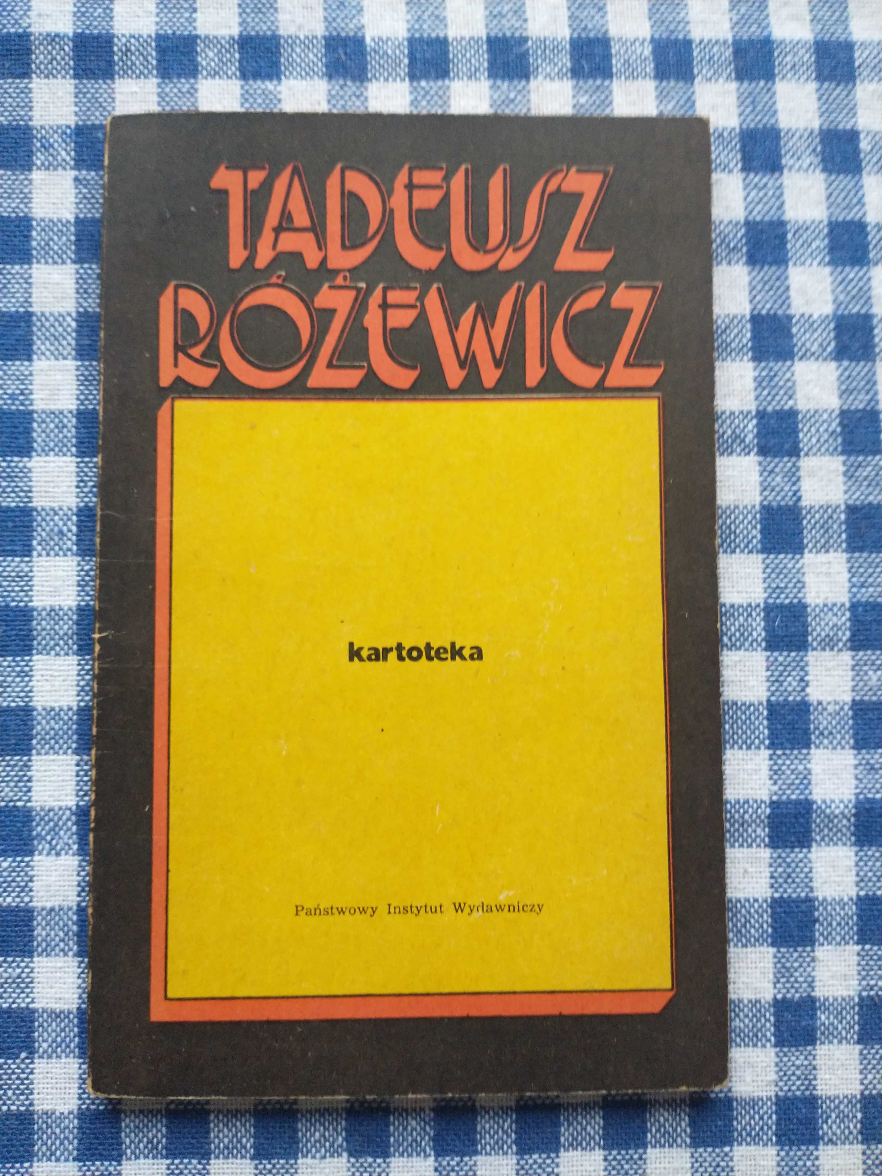 "Kartoteka" Tadeusz Różewicz
