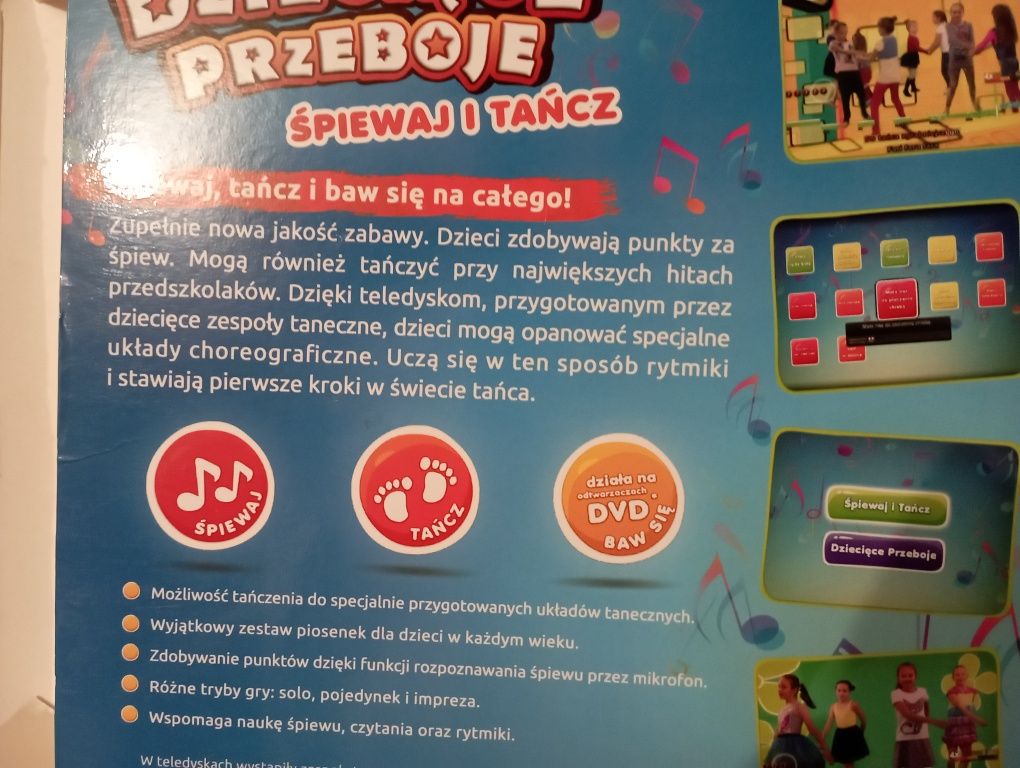 Karaoke dziecięce Przeboje śpiewaj i Tańcz