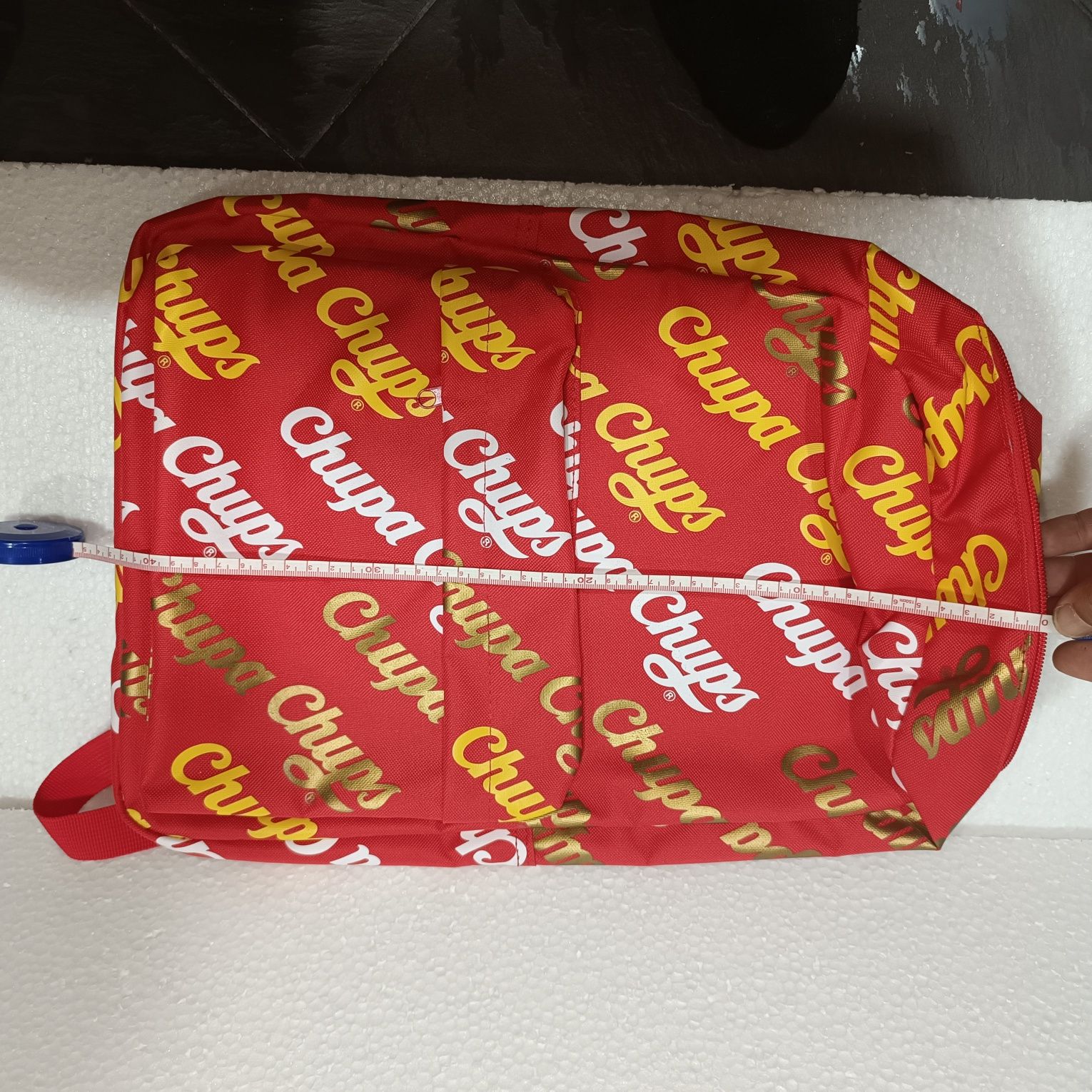 Mochila Chupa Chups aprox. 40cms x 30cms Nova

Nova. Nunca usada