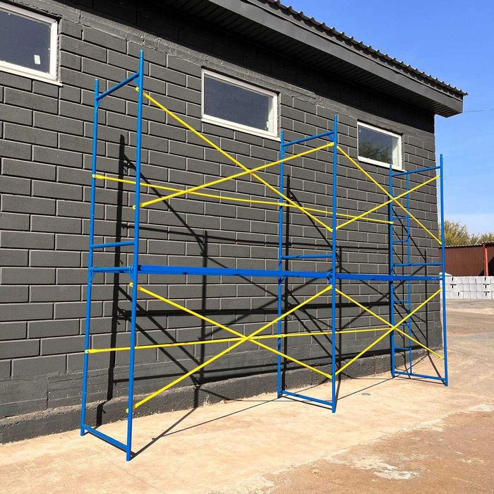 Будівельні рамні ліси 4х6 м, риштування до 40 м, строительные леса