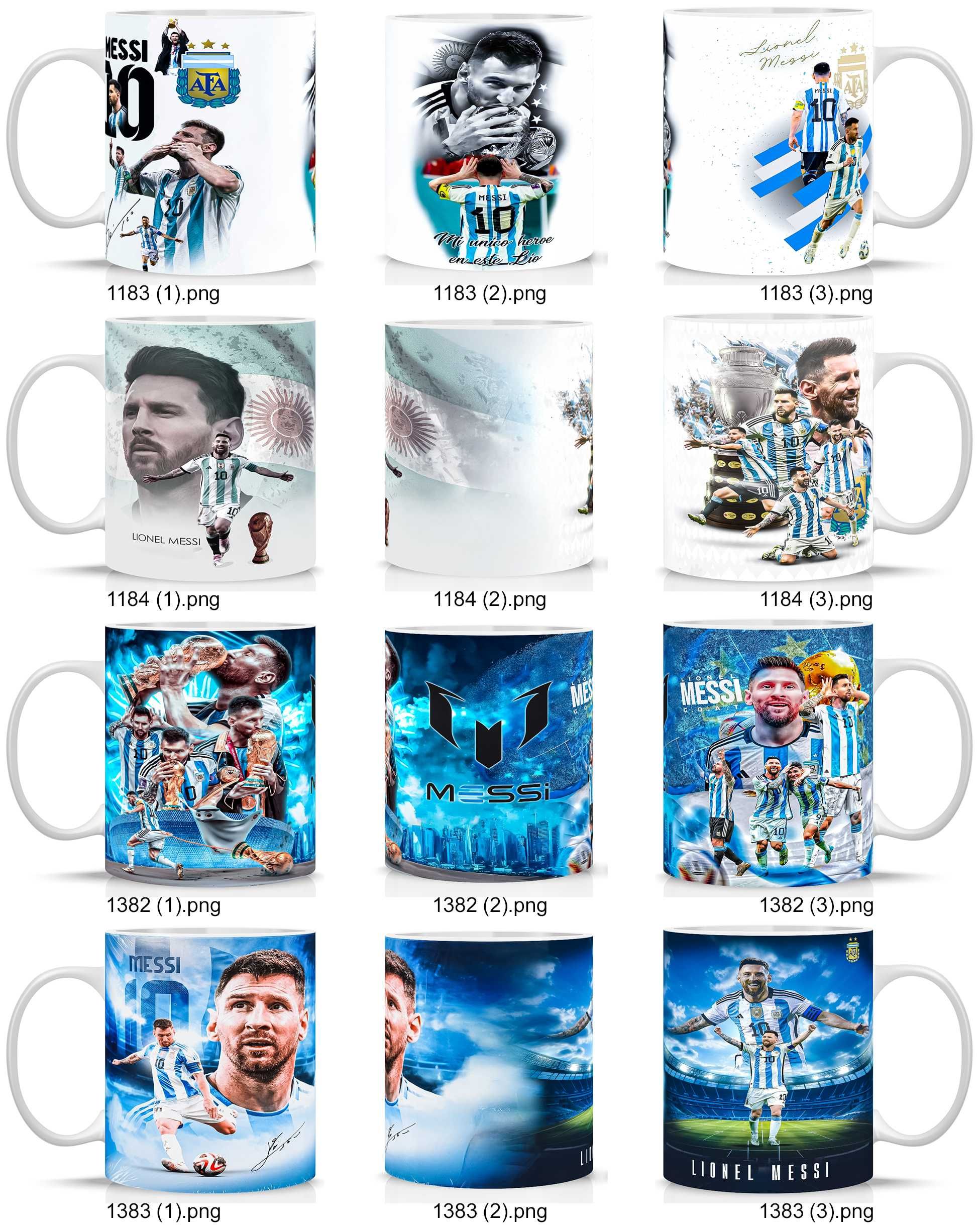 Kubek ceramiczny Lionel Messi idealny prezent dla fana piłki nożnej