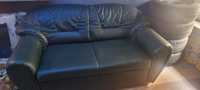 Sofa kanapa dwuosobowa sztuczna skóra