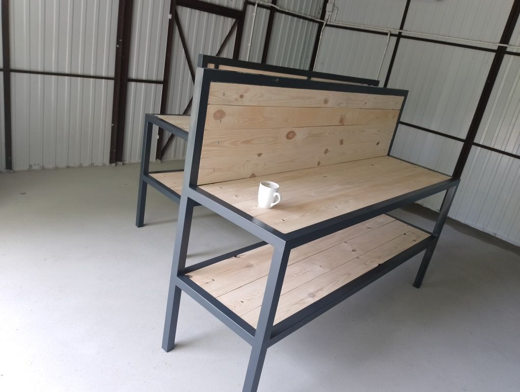 Solidne Stóły warsztatowe (falbanek)