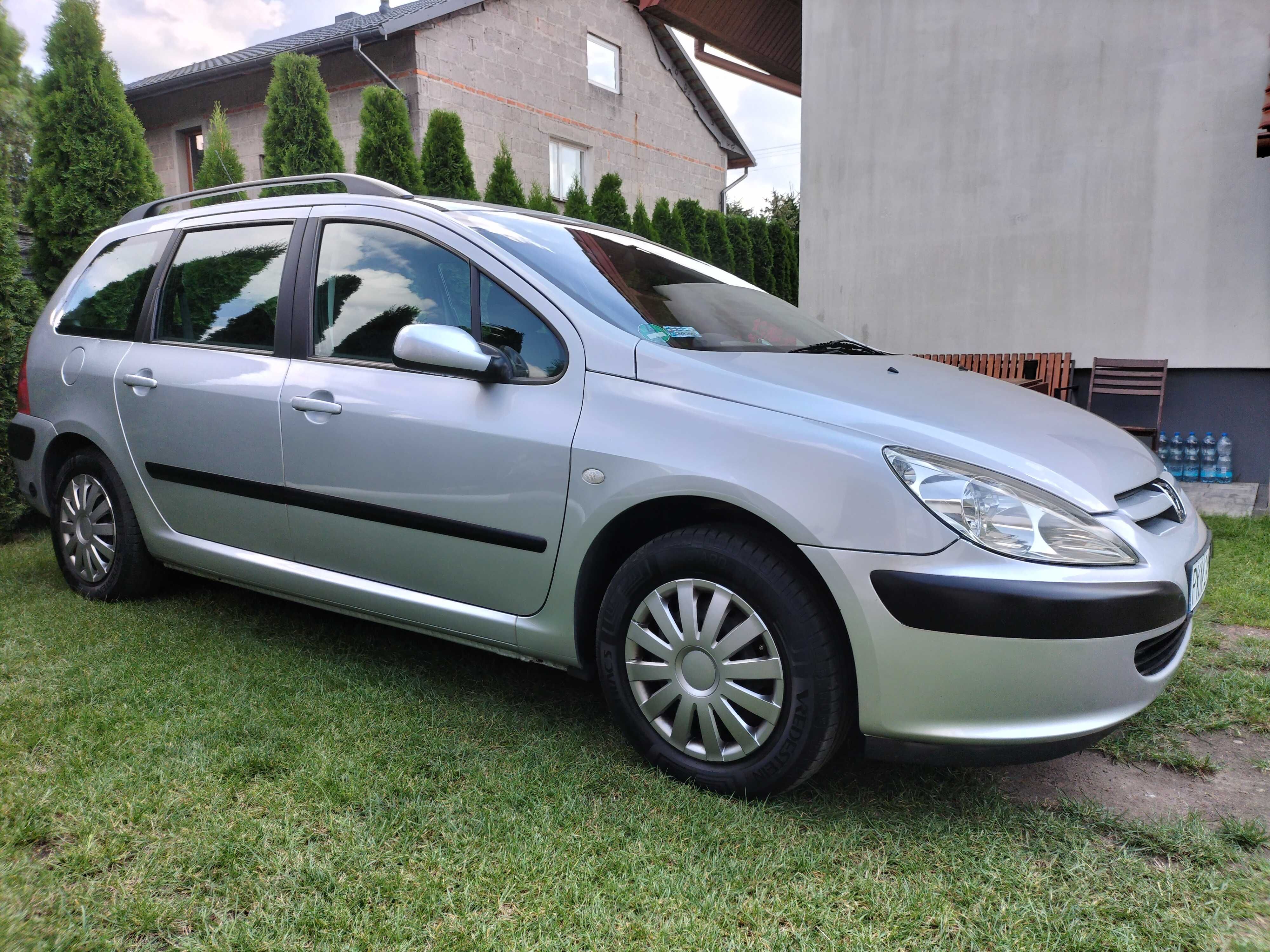 Peugeot 307 1.6 gaz 2003r przebieg 163472