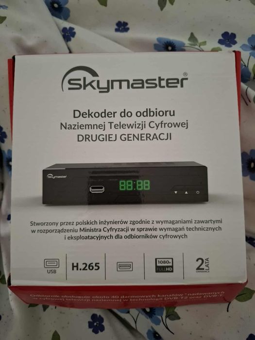 !GWARANCJA! Dekoder do odbioru naziemnej telewizji cyfrowej