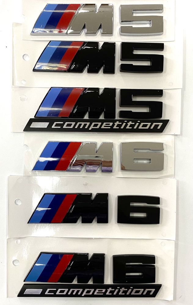 Емблема шильдик BMW M3 M4 M5 X3M X4M X5M X6M competition