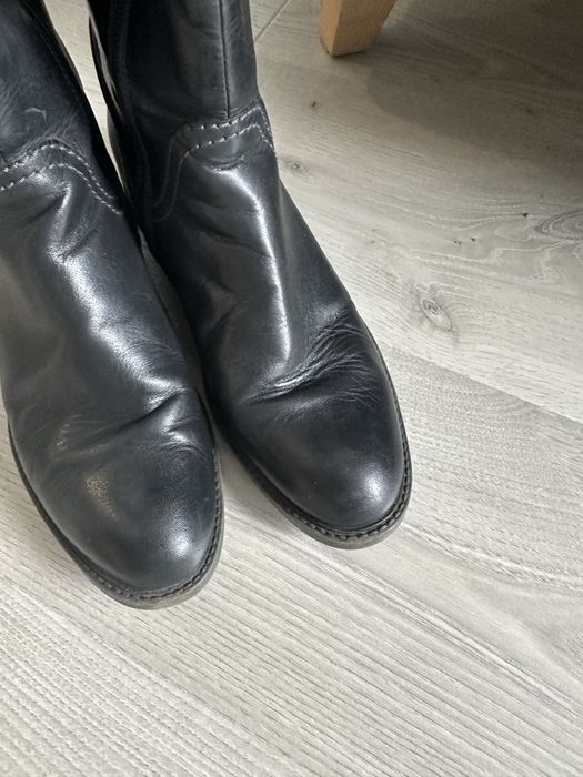 Чоботи черевики шкіряни жіночі